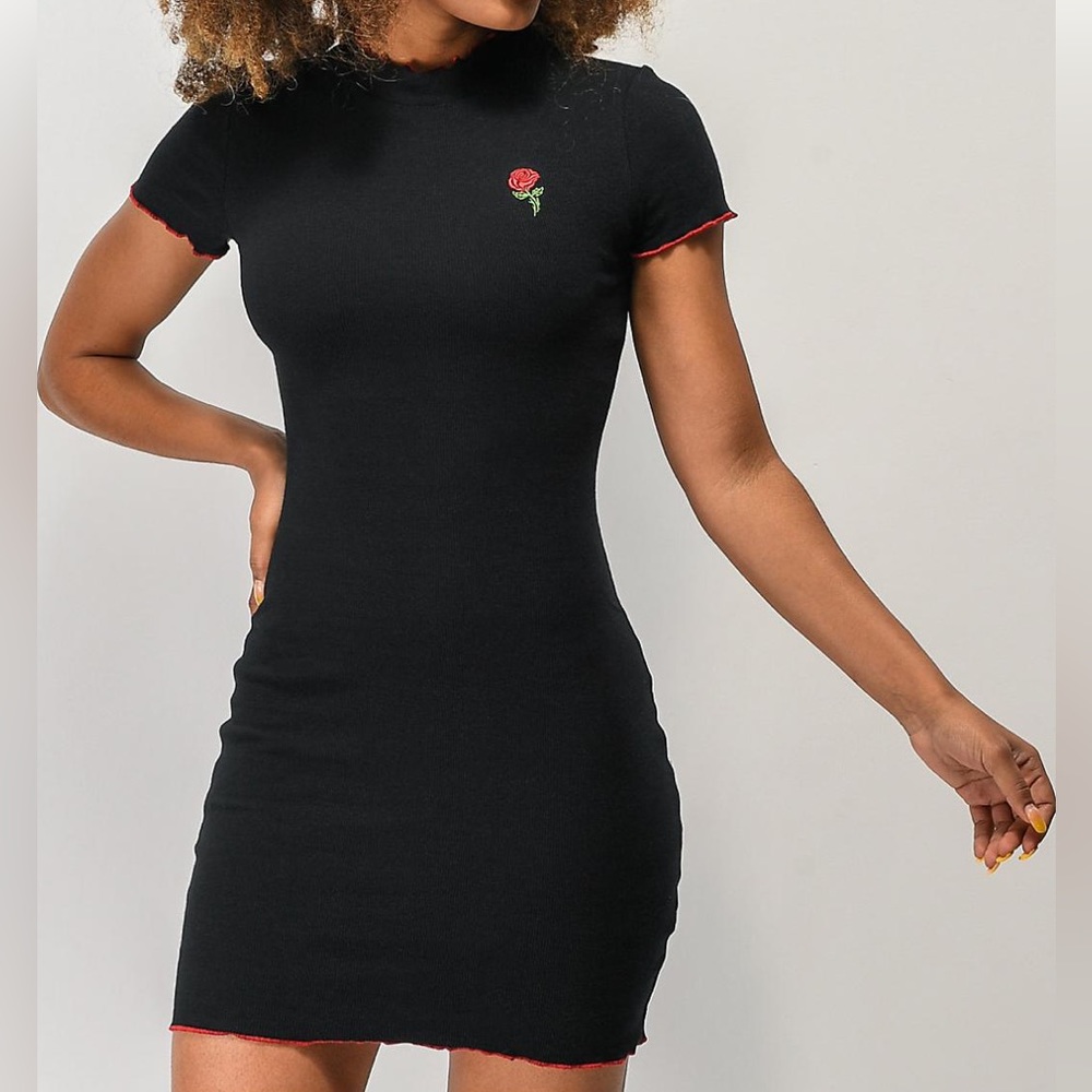 A-LAB Lexi Rose Embroidered Dress